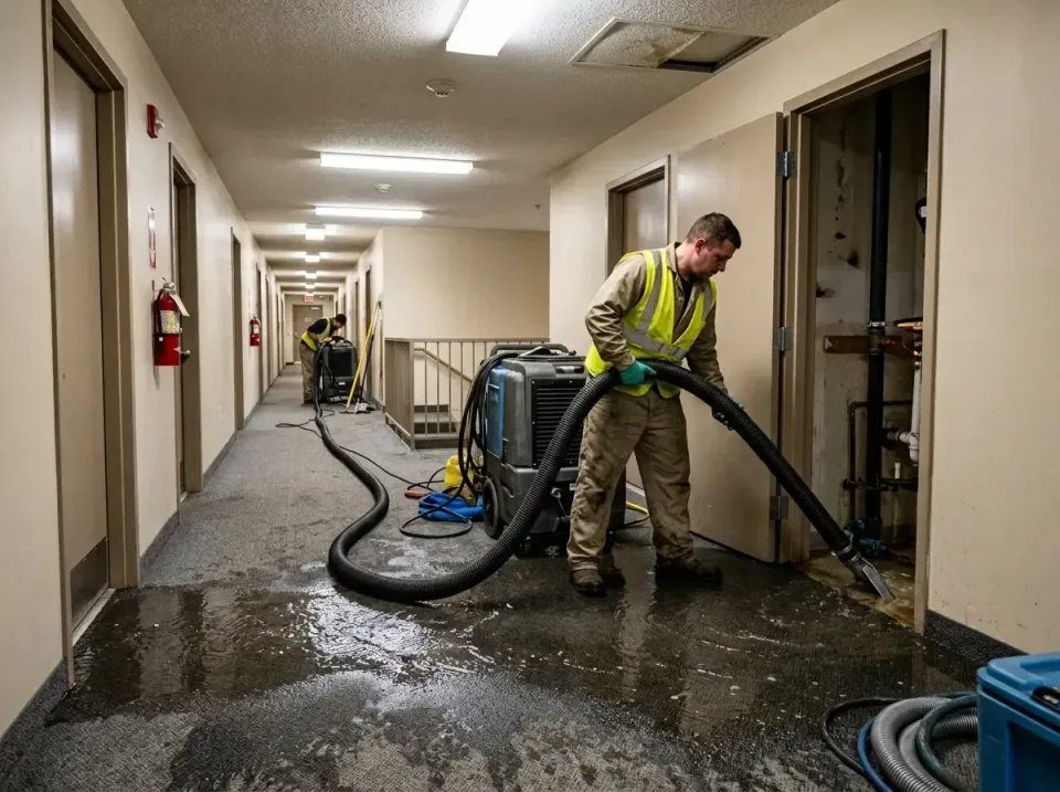 multi-unit-apartment-hallway-f-005 — frequently asked questions, Emergency Burst Pipe Water Extraction & Removal in Elk Grov…